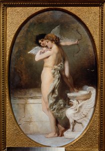 美与爱亨利克-西米拉兹基（Henryk Siemiradzki，1843-1902 年）的画作，布面油画