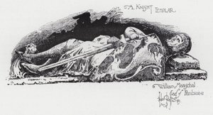 A Knight Templar, William Mareschal, Earl of Pembroke (engraving) 作者 赫伯特（后）雷尔顿