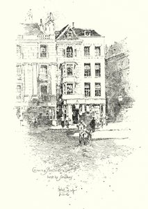 Crown and Anchor，Thomas Simpkin 保管，The Strand，伦敦（石版画） 作者 赫伯特（后）雷尔顿