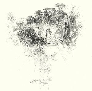 怀斯牧师的住所，在埃尔斯菲尔德（Litesfield）（平板）。 作者 赫伯特（后）雷尔顿