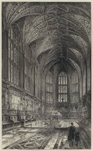 The Memorial Chapel (engraving) 作者 赫伯特（后）雷尔顿
