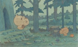 Wiggle很多婴儿躲避妈妈，c.1910