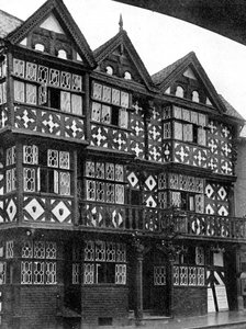 羽毛酒店，英格兰什罗普郡拉德洛，1924-1926年