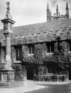 日d，科珀斯克里斯蒂学院，牛津，牛津，1924-1926年