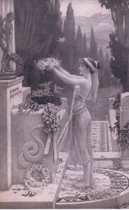 她的第一份作品，来自Bibbys Annual，1916-1917