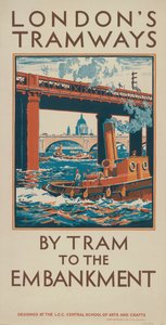 乘坐电车去堤岸，1924年