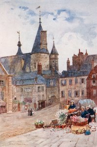 Hotel-de-Ville，讷韦尔 作者 赫伯特·孟席斯·马歇尔