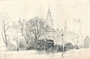 白厅c1893 作者 赫伯特·孟席斯·马歇尔