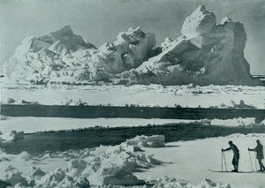 伯格在书包中分手，c19101913，1913年 作者 赫伯特·庞廷