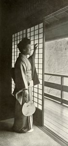 Shoji的研究，1910年。 作者 赫伯特·庞廷