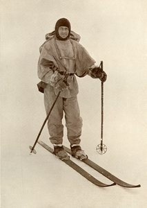 斯科特上尉滑雪场，c19101913，1913年 作者 赫伯特·庞廷