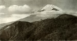 富士山，1910年。 作者 赫伯特·庞廷