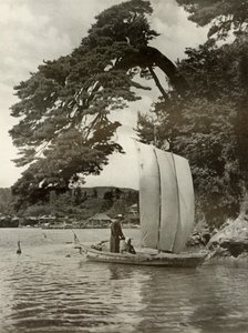 1910年，在松岛湾。 作者 赫伯特·庞廷