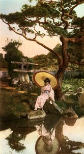 反思，1910年。 作者 赫伯特·庞廷