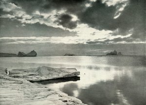 极地之夜的堕落，c19101913，1913年。 作者 赫伯特·庞廷