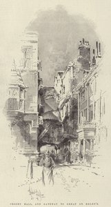 Crosby Hall，以及通往Great St Helen的门户 作者 赫伯特·雷顿