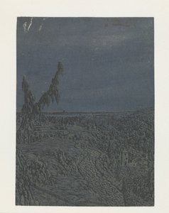 高原风景，远处的河流 作者 大力神塞格斯