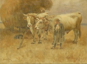 收割者》的草图，1907年。