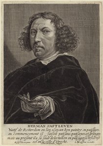 Herman Saftleven年轻人的肖像