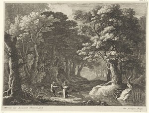 圣安东尼大帝的诱惑
忏悔圣徒的风景画（系列名称） 作者 Lodewijk XIV（法兰克国王）