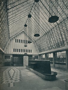 大厅，鹿特丹银行，海牙》，1920年 作者 不明