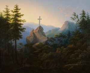 哈尔茨山脉布罗肯山脚下的伊尔森施泰因（Ilsenstein 作者 赫尔曼·约瑟夫·尼夫