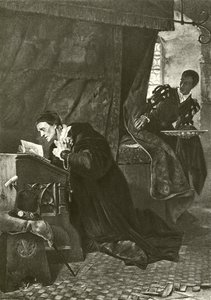 Louis XI和Oliver Le Dain（雕刻）