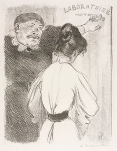 实验室，约1900年。