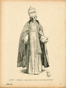 黄油板，第143号，黑白讽刺作品 作者 赫尔曼·沃格尔