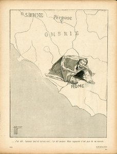 黄油板，第143号，黑白讽刺作品 作者 赫尔曼·沃格尔