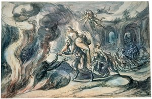地狱的Eurydice，17世纪初。