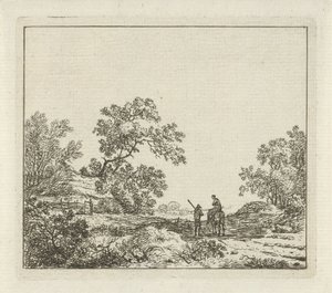 男子与骑马女子的风景画
六幅风景画（系列名称）
