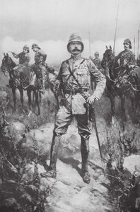 基奇纳勋爵在维尔德特（石印版） 作者 赫曼努斯·威廉（Hermanus Willem）（后）柯克科克（Koekkoek）