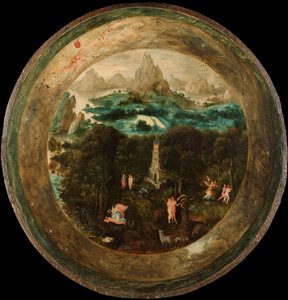 天堂，c.1541-50（面板上的油）