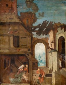 主诞节，约1530-1550。