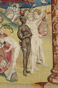 世外桃源》，约 1560 年（挂毯） 作者 Hieronymus（之后）Bosch