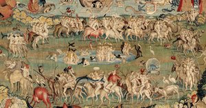 世外桃源》，约 1560 年（挂毯） 作者 Hieronymus（之后）Bosch