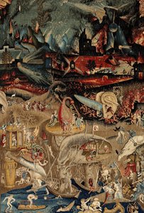 人间欢乐花园。 约 1560（挂毯） 作者 Hieronymus（之后）Bosch