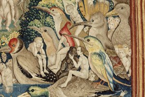 人间欢乐花园。 约 1560（挂毯） 作者 Hieronymus（之后）Bosch