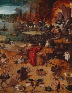 圣安东尼的诱惑 作者 Hieronymus Bosch