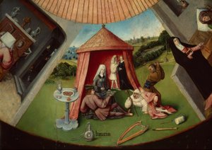 七大罪过和最后四件事 作者 Hieronymus Bosch