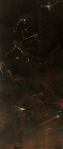 来世的四个愿景，约1490-1510年。 作者 Hieronymus Bosch