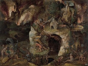 地狱风景 作者 Hieronymus Bosch