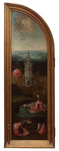 《最后的审判》左图（板面油画） 作者 Hieronymus Bosch