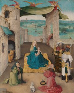 玛吉的崇拜 作者 Hieronymus Bosch