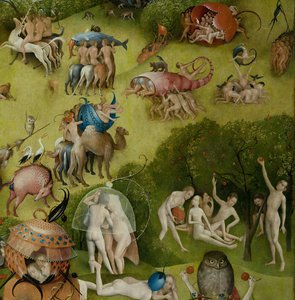 人间花园，1490-1500 作者 Hieronymus Bosch