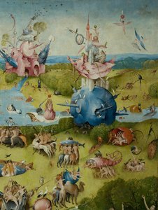 人间花园，1490-1500 作者 Hieronymus Bosch