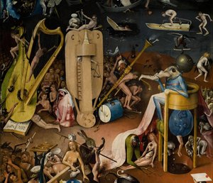 人间花园，1490-1500 作者 Hieronymus Bosch