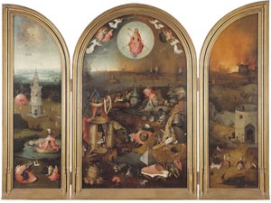 最后的审判，大约1490-1510 作者 Hieronymus Bosch