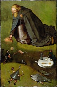 圣安东尼的诱惑 作者 Hieronymus Bosch